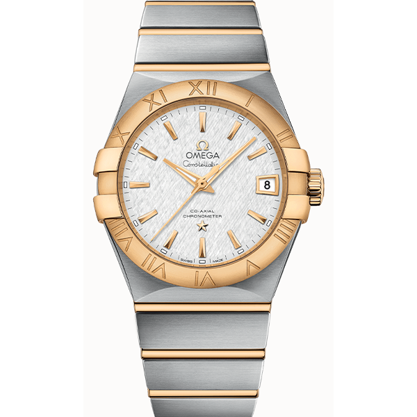 99新 Omega/欧米茄 老佛爷/欧米茄星座/自动机械/18年全套/38mm