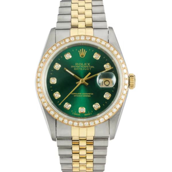 99新 Rolex/劳力士 老佛爷/劳力士16233后盘后钻/自动/单表