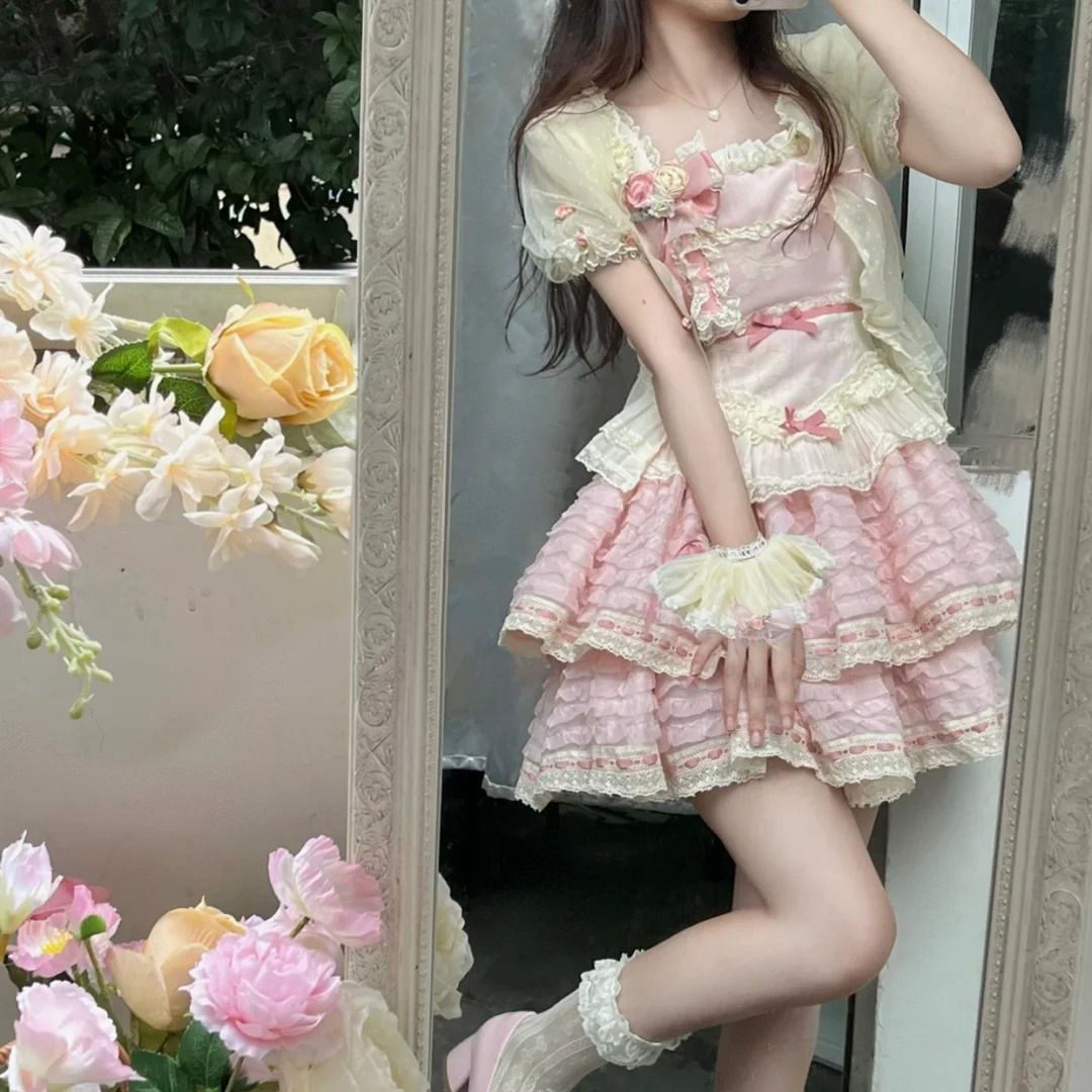 凌森秀 辣妹纯欲套装（直播间实物为准）