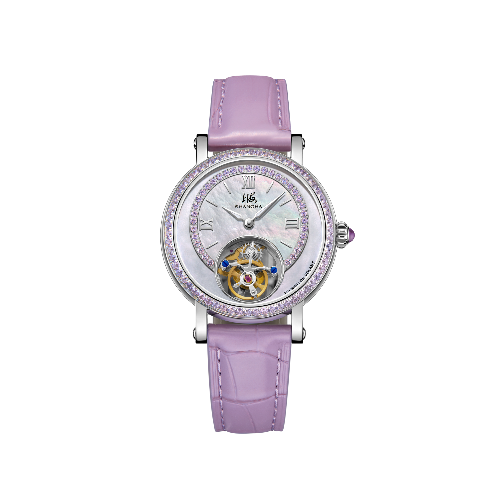 SHANGHAI/上海复兴.皓月女款陀飞轮