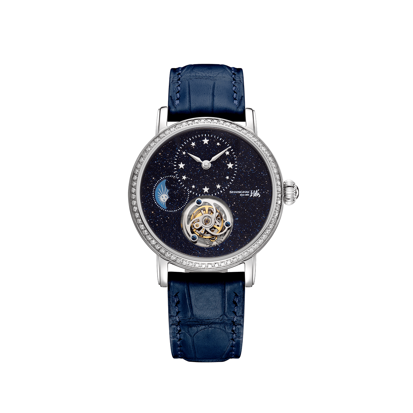 SHANGHAI/上海复兴系列.星辰女款陀飞轮