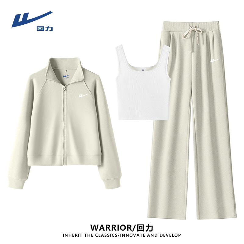 回力时尚潮流女装2025年新款春秋季开学季网红款精致时髦洋气套装