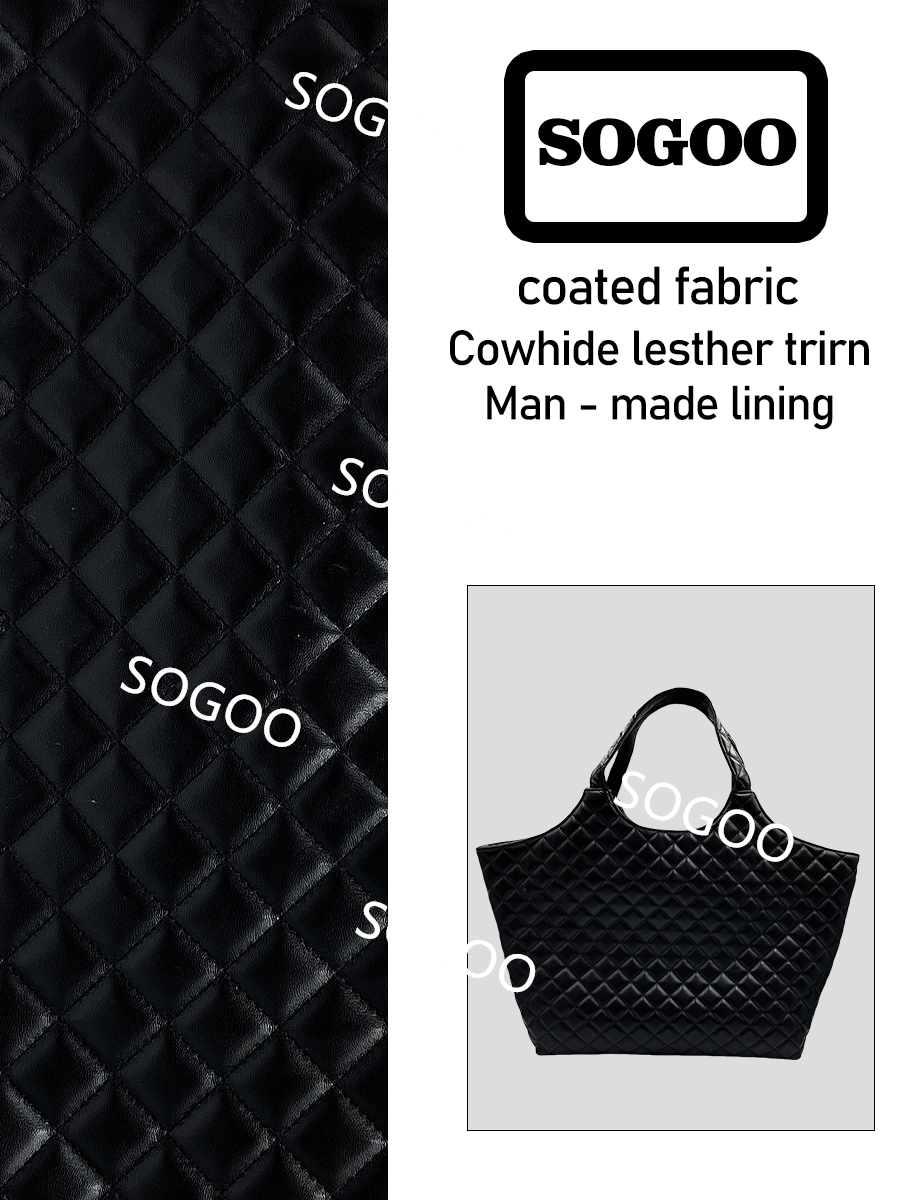 LQ-ONLY-QUEEN手工真皮女包阳大购物袋黑色