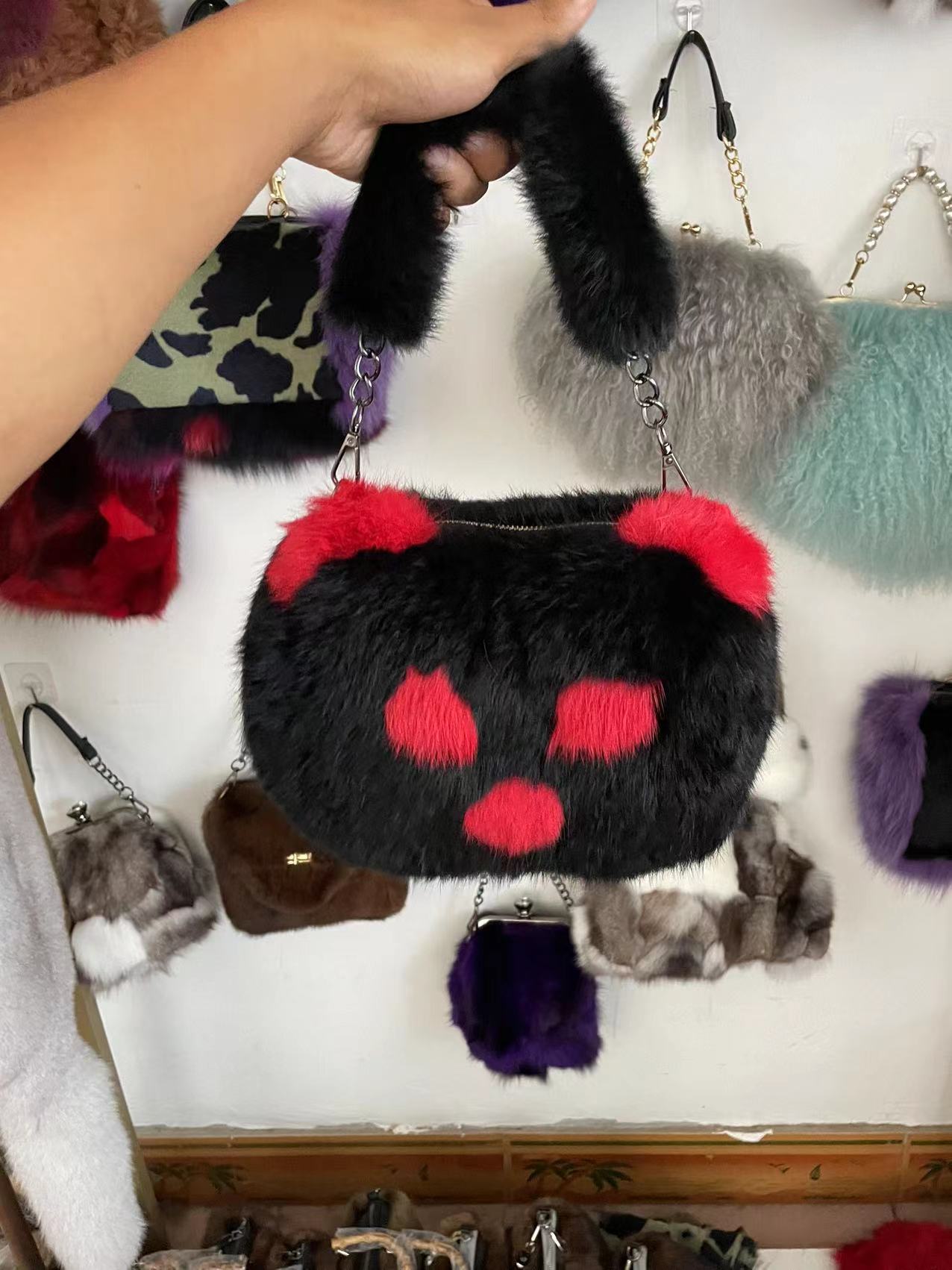 皮草包包派克服私拍不发货