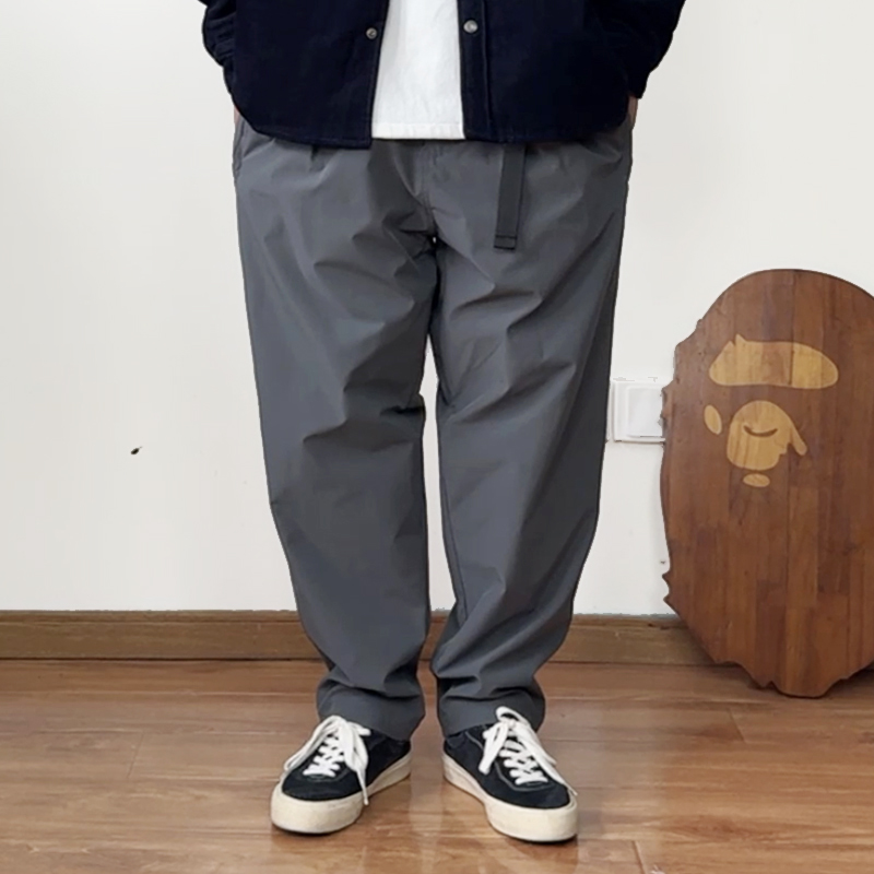 日系冬季加绒加厚通勤机能休闲裤 cityboy宽松工装裤子男户外5302