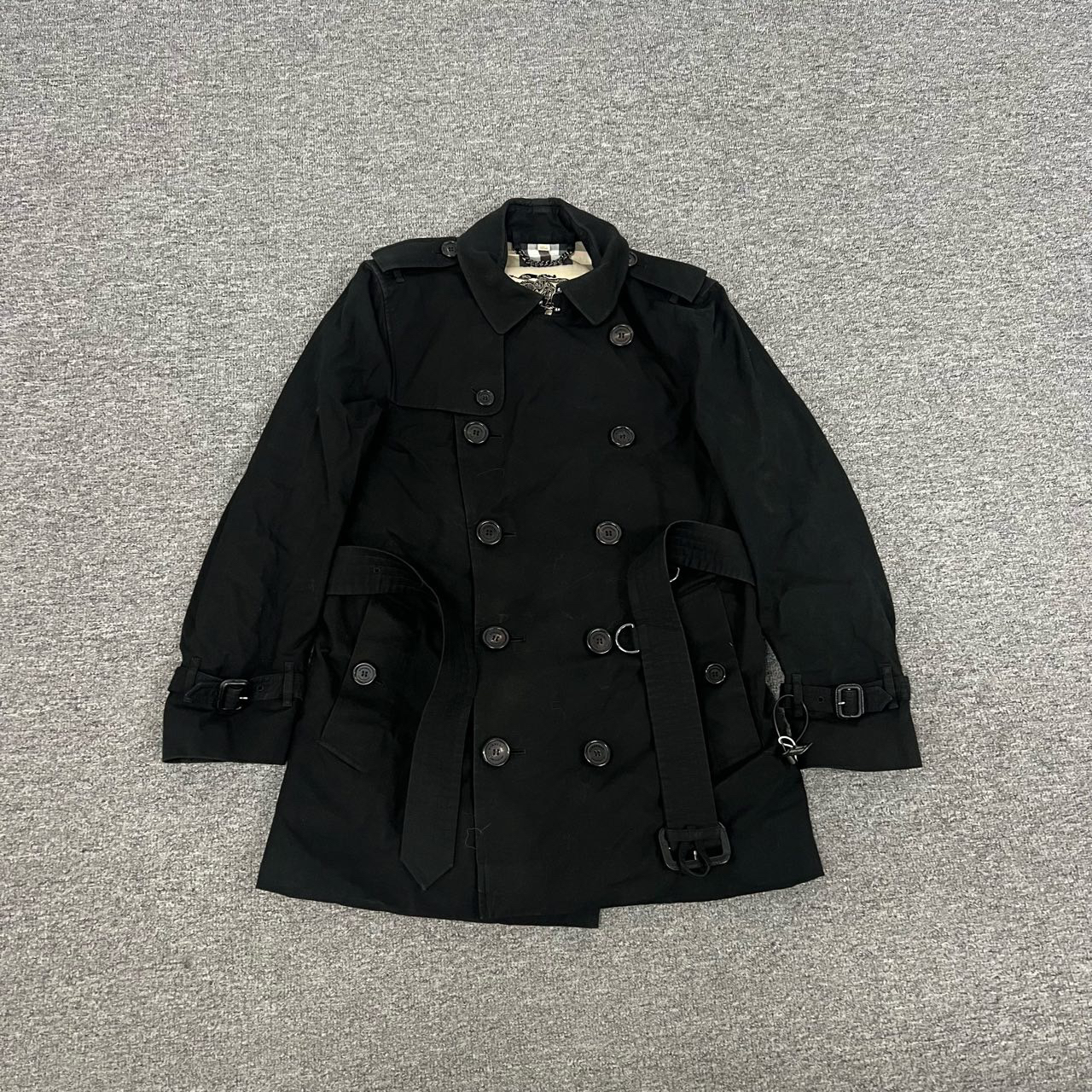 99新 BURBERRY/博柏利 Burberry 肯辛顿 风衣 46码