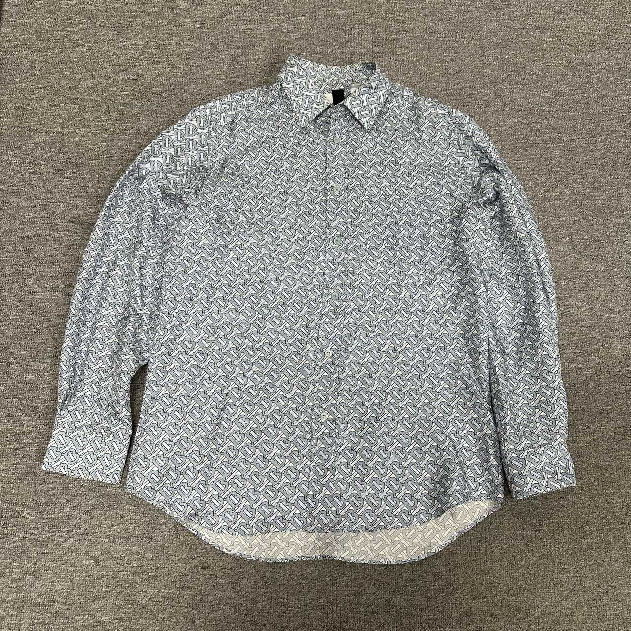 99新 BURBERRY/博柏利 burberry TB标满印衬衫白标