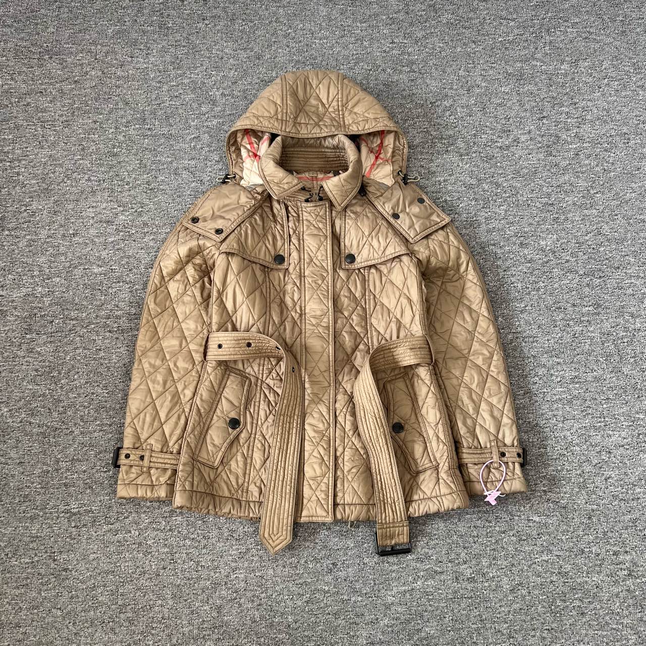 99新 BURBERRY/博柏利 Burberry 连帽棉服s