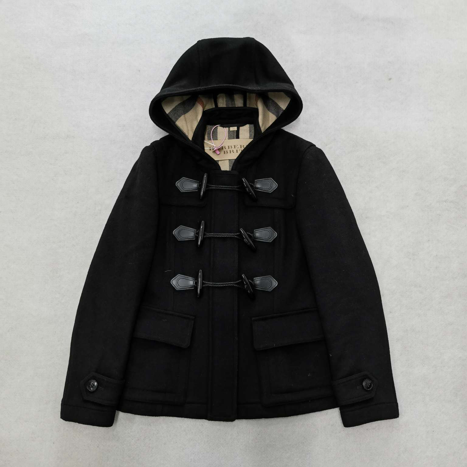 95新 BURBERRY/博柏利 Burberry 牛角扣大衣