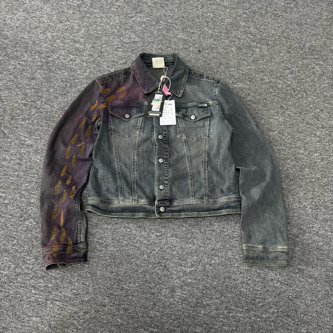 全新未使用 VERSACE/范思哲 versace 牛仔夹克 全新