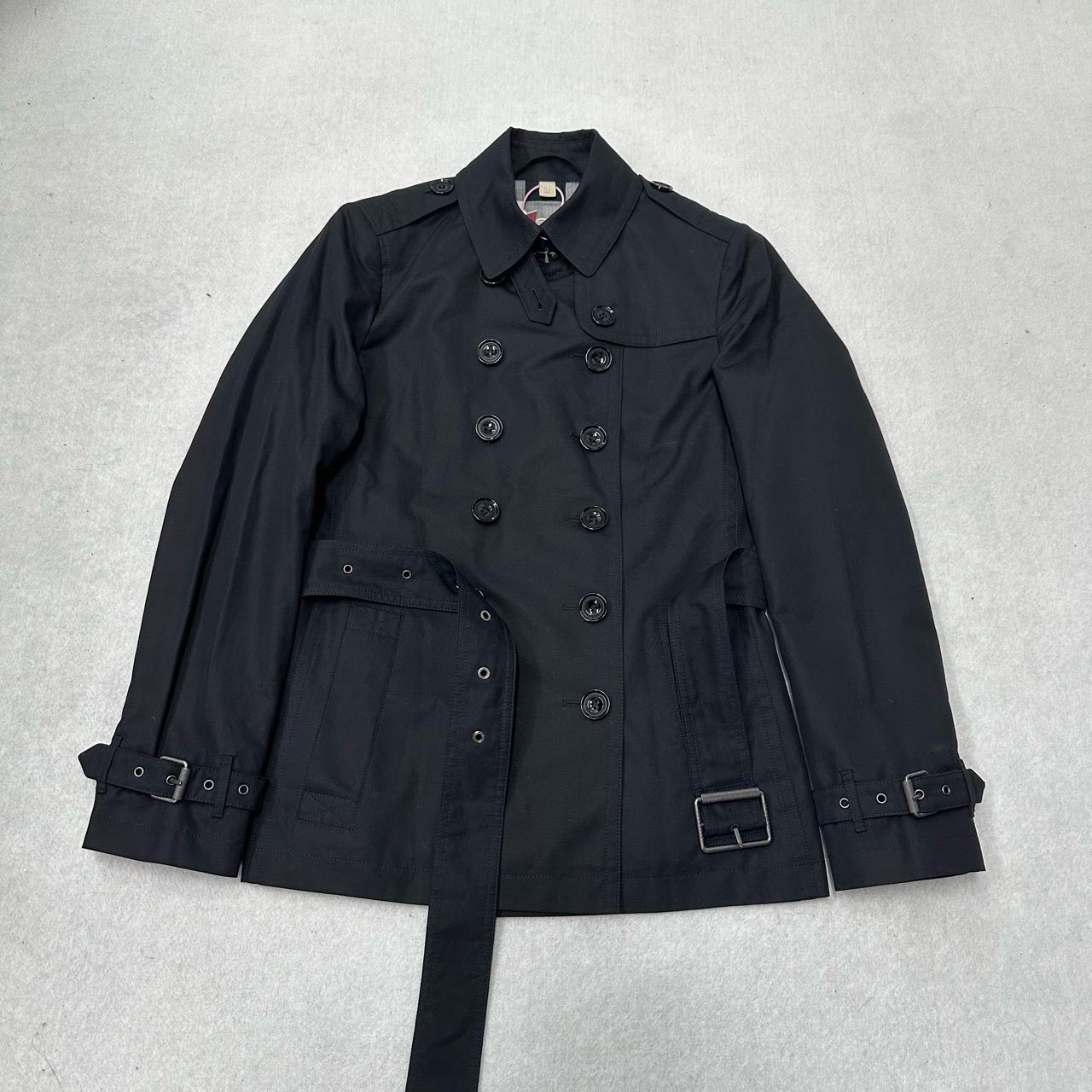 99新 BURBERRY/博柏利 Burberry 短款 风衣uk8