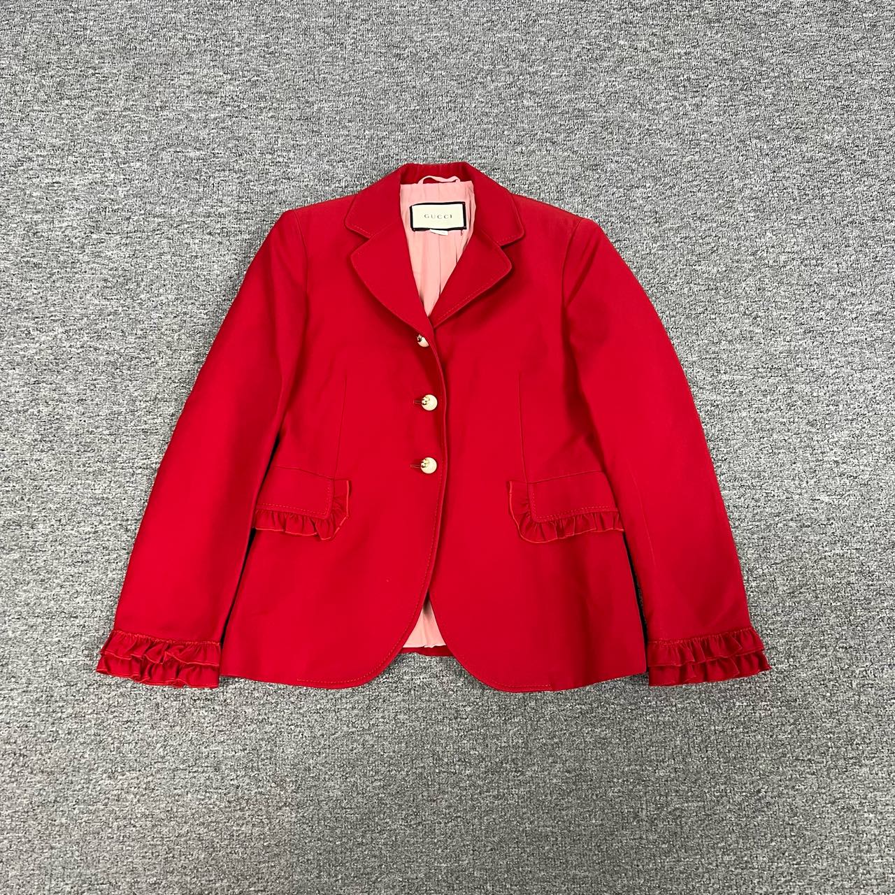 99新 GUCCI/古驰 gucci 红色西装外套