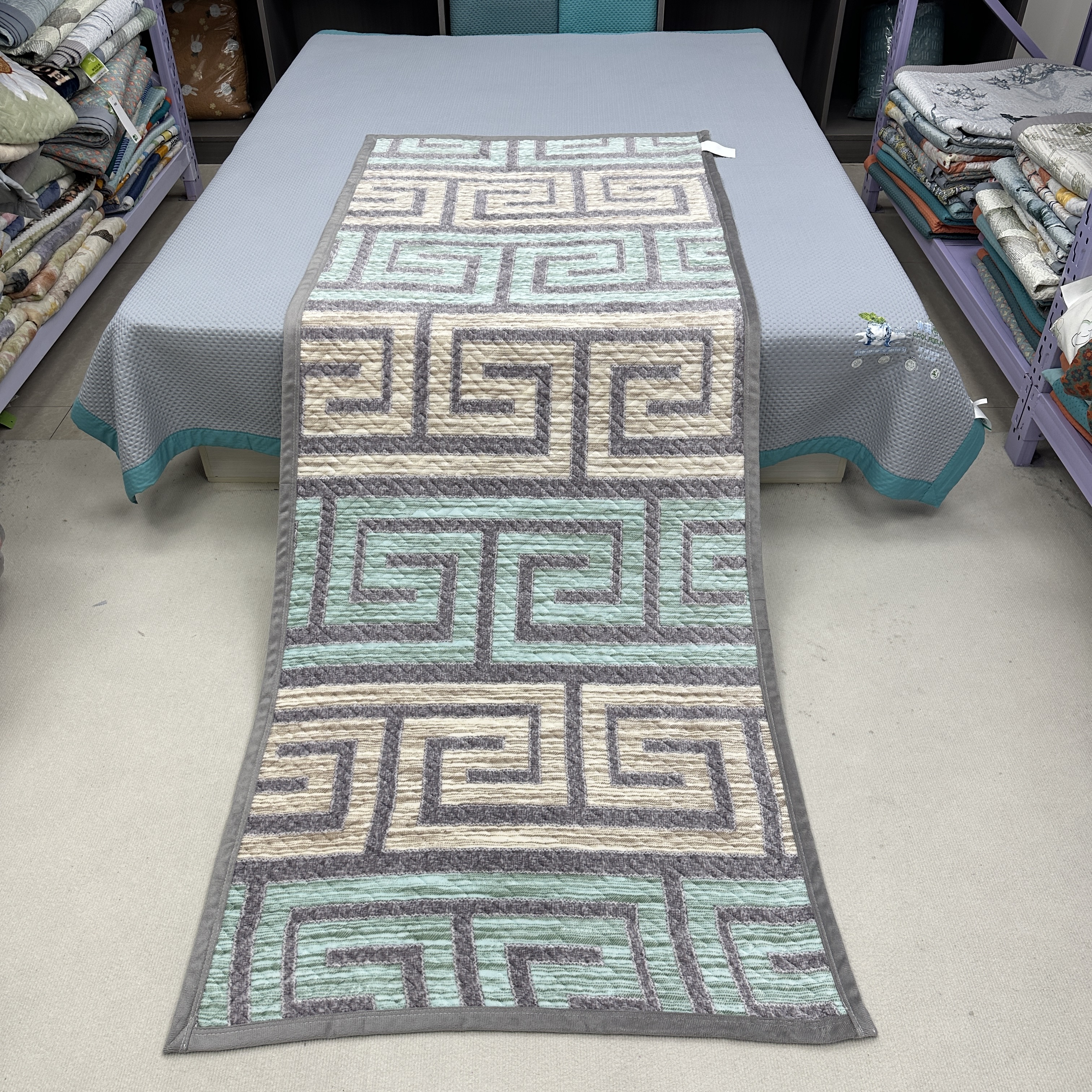 回眸90*220cm生姜暖绒床盖宝宝绒沙发垫学生宿舍床垫加厚秋冬款