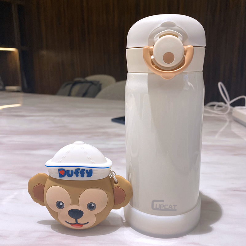 cupcat保温杯男女情侣316不锈钢弹盖水杯杯子学生宿舍水瓶大容量