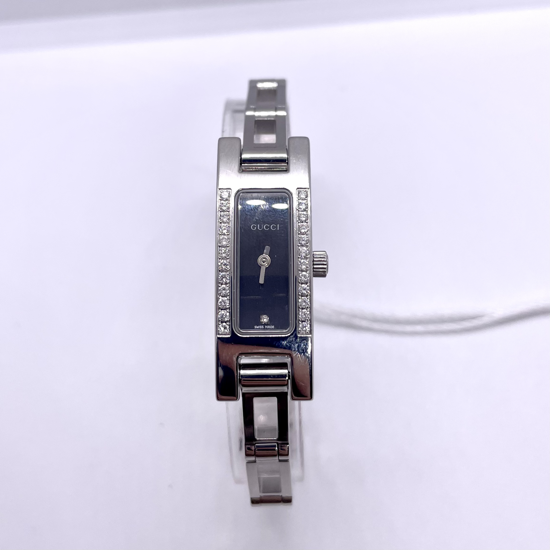 95新 GUCCI/古驰 vintage中古手表/石英表/原钻/表径12/GC002