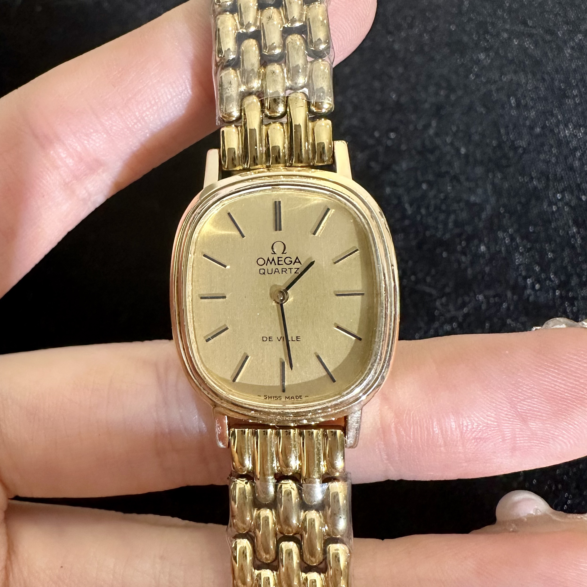 95新 Omega/欧米茄 Vintage 中古手表/石英表/单表/表径23