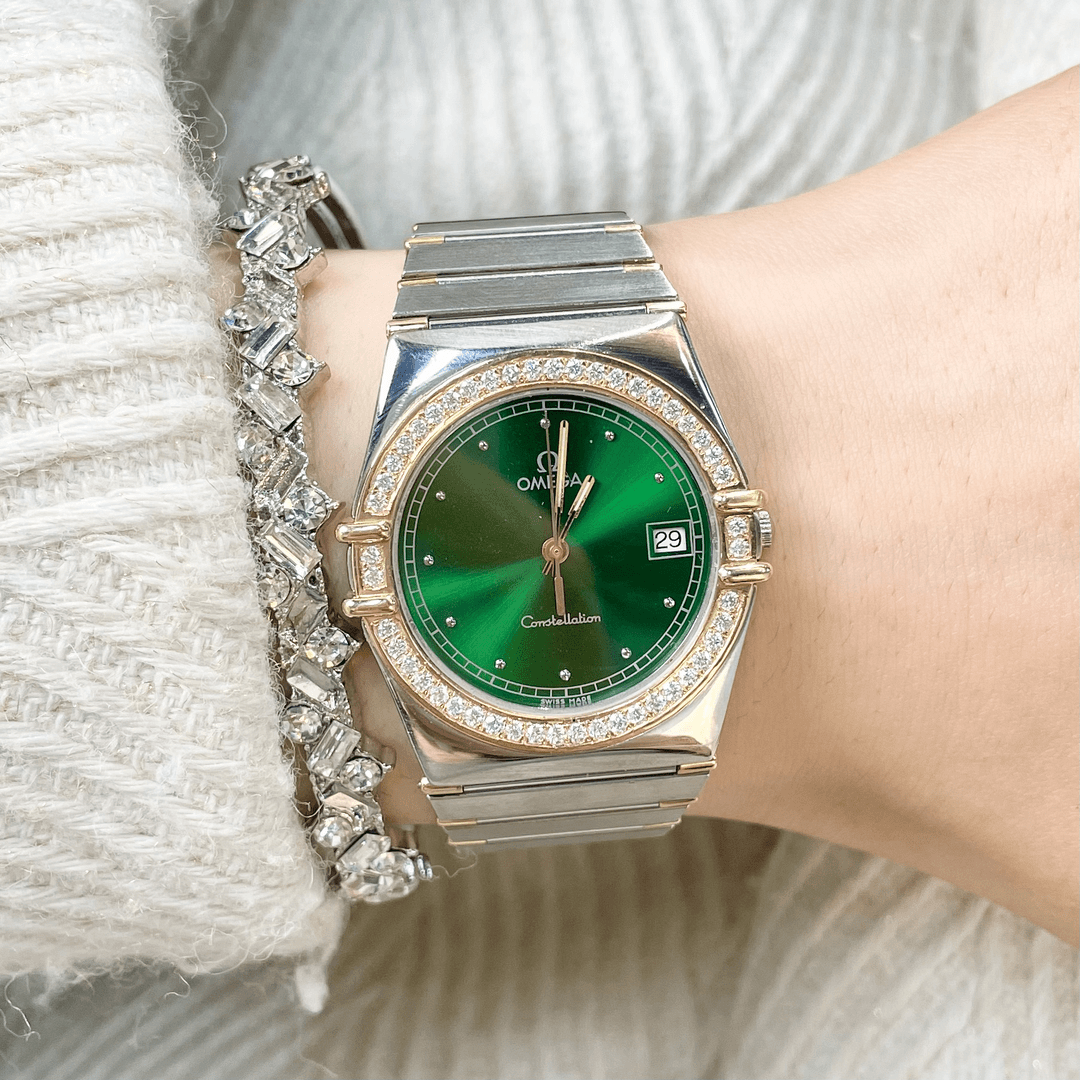 95新 Omega/欧米茄 Vintage中古表/星座/石英/OM219