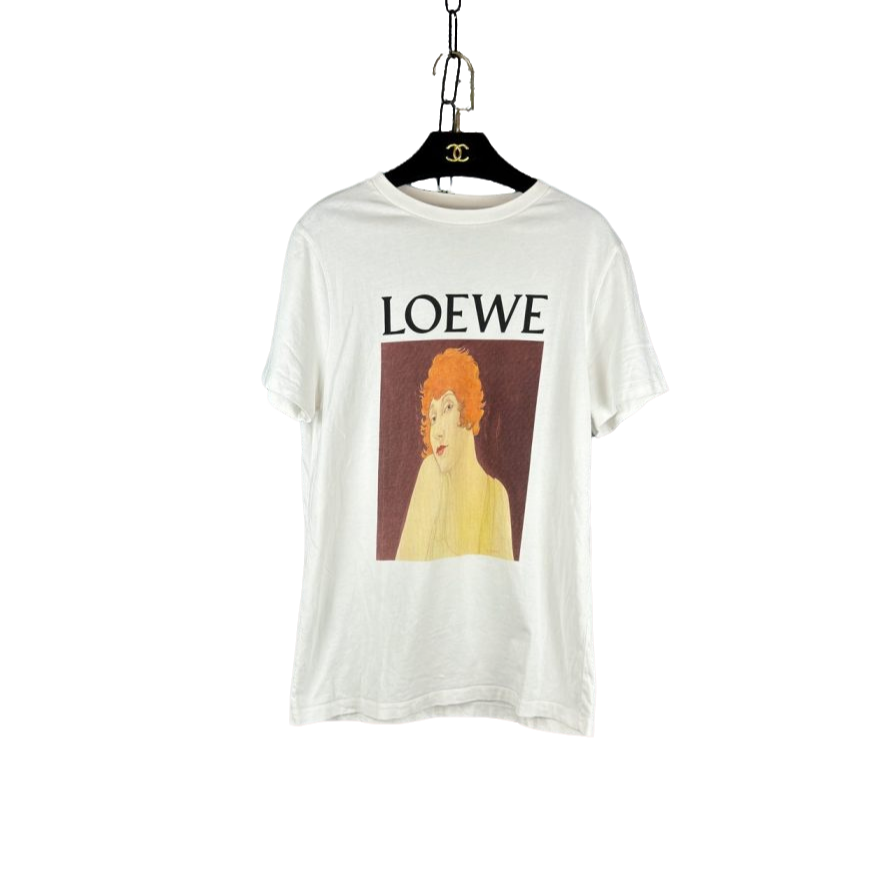 罗意威/Loewe短袖T恤公价3500尺码M肩宽41胸围90衣长71/San070