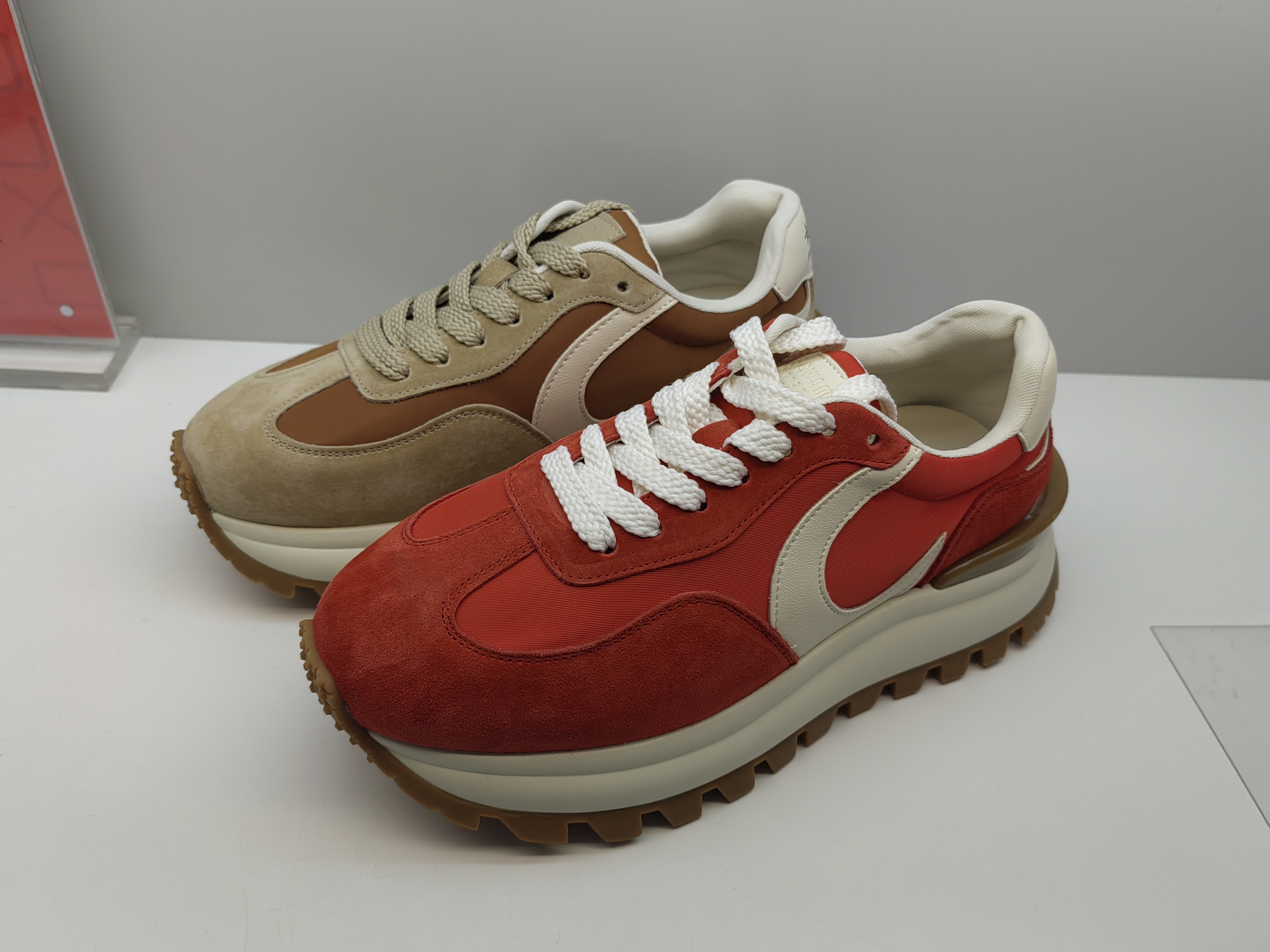 轩美诗4132-9850防滑全牛舒服百搭阿甘鞋2024春款