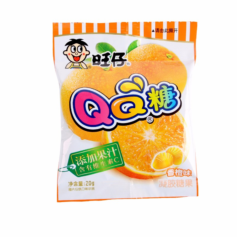 25g旺仔10005QQ糖(桔子)