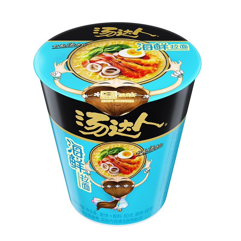 统一汤达人海鲜1*12杯