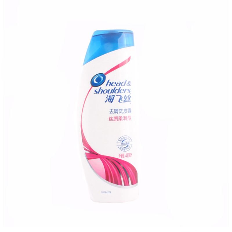 海飞丝丝质柔滑去屑洗发水400ml+清爽去屑80