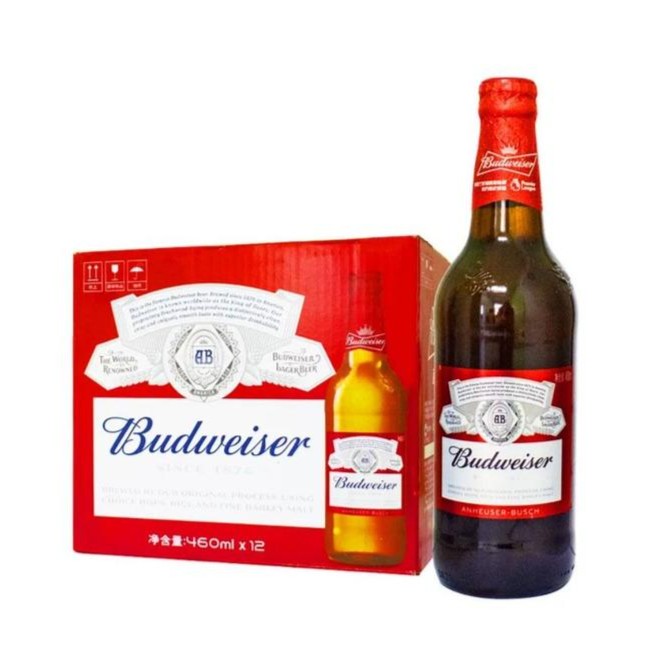 Budweiser/百威啤酒5520ml(460*12瓶)