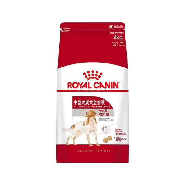 Royal Canin 中型犬成犬全价粮 4kg/袋