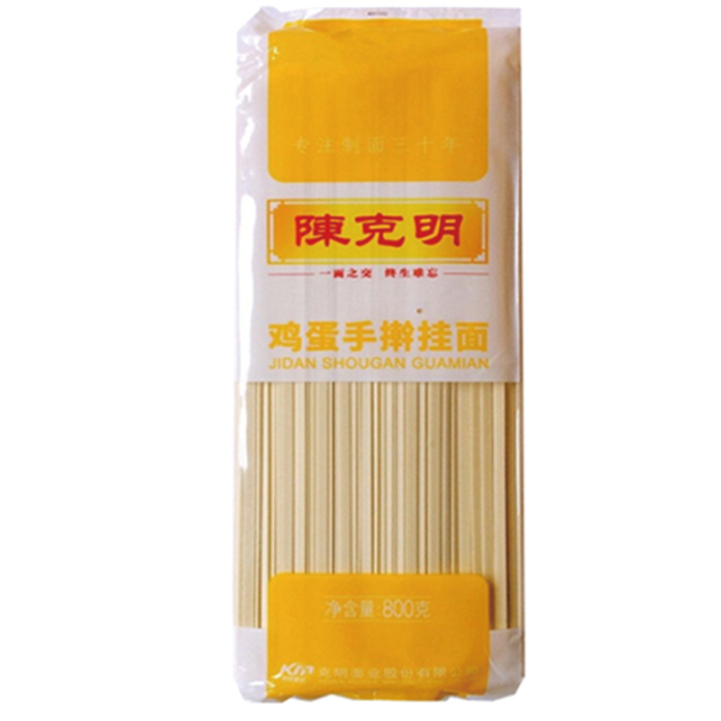 陈克明鸡蛋风味挂面800g