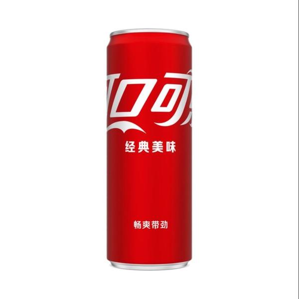 可口可乐 汽水 330mlx1罐 摩登罐