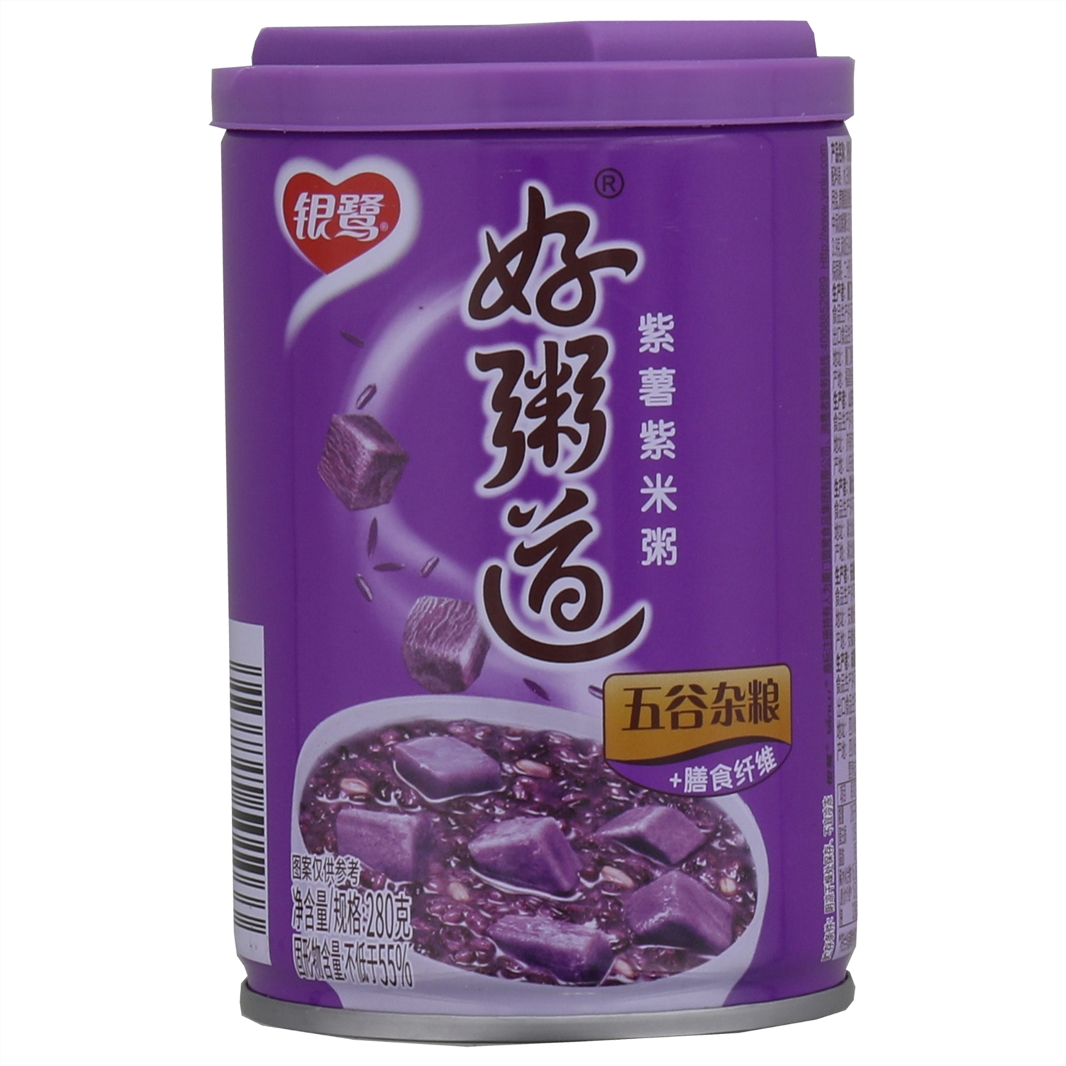 银鹭好粥道紫薯紫米粥280g