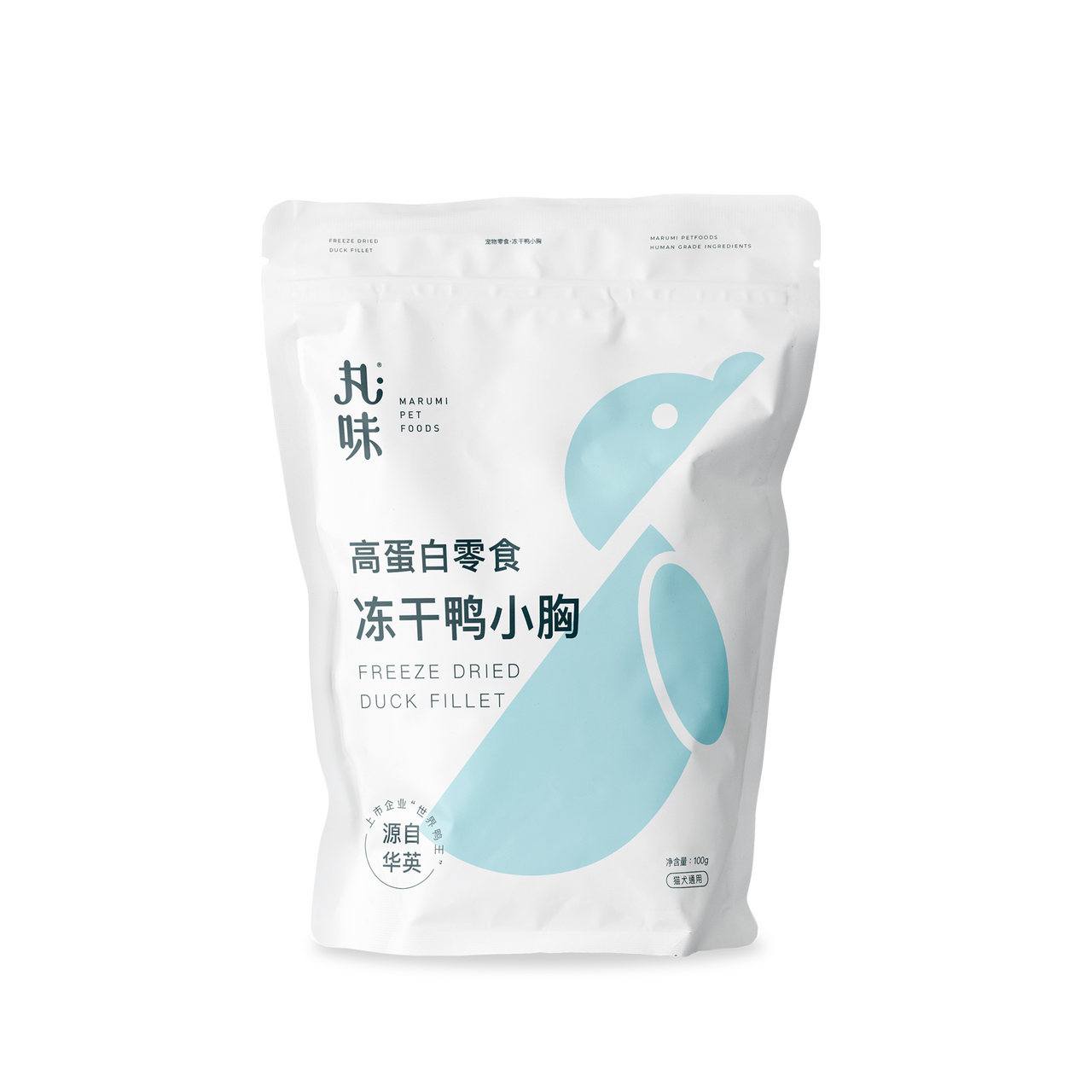 丸味冻干鸭小胸100g