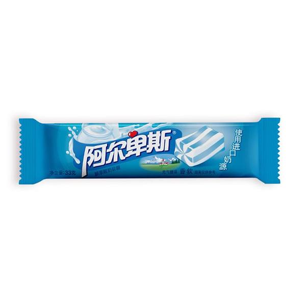 阿尔卑斯 醇厚酸奶软糖条形 33g/袋