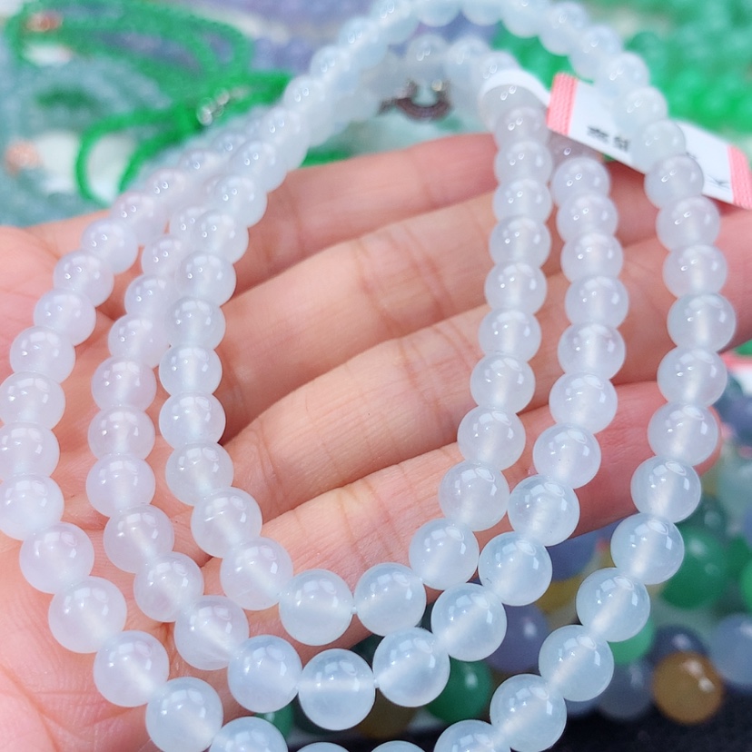 【闪购商品】翡翠手链未镶嵌山**教