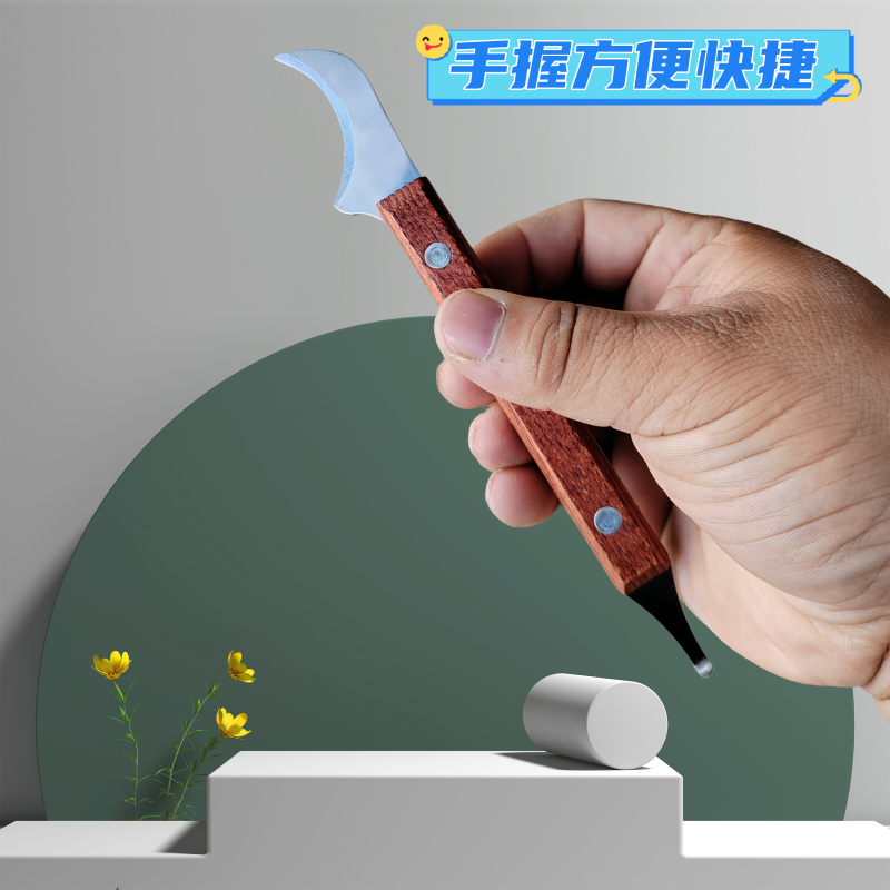 新款糖葫芦去核工具山楂不锈钢专用扣籽串压扁必备刀子机万能