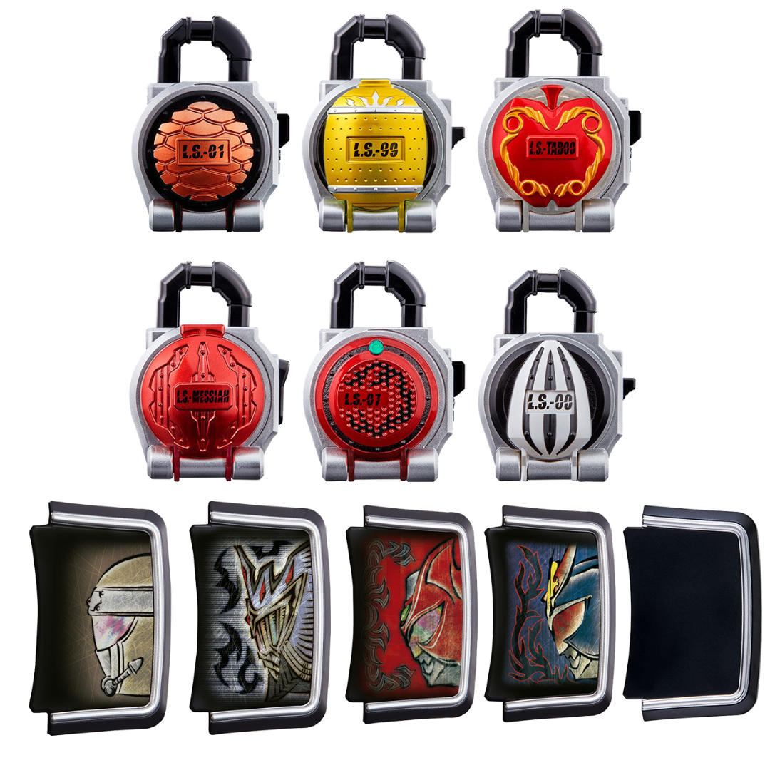 CSM 假面骑士铠武 锁种 世界树套装 限定 成品模型