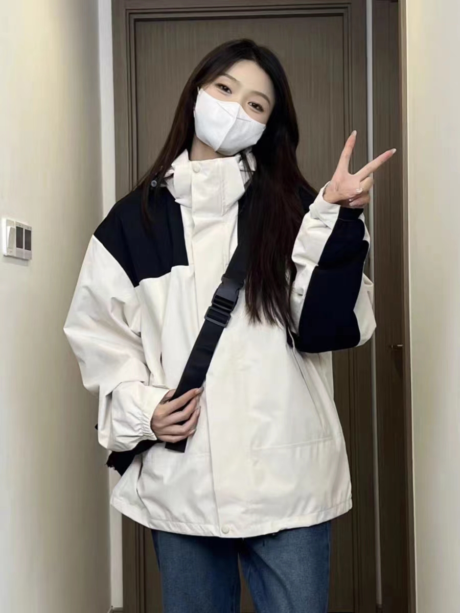 冲锋夹克男女款秋冬款防水三合一外套冬季户外进藏滑雪登山服外套