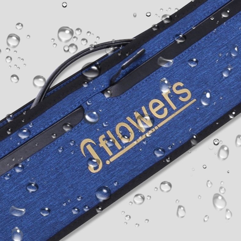 伯威jflowers台球杆包8孔二分之一九球杆高档布艺软包杆袋用品配