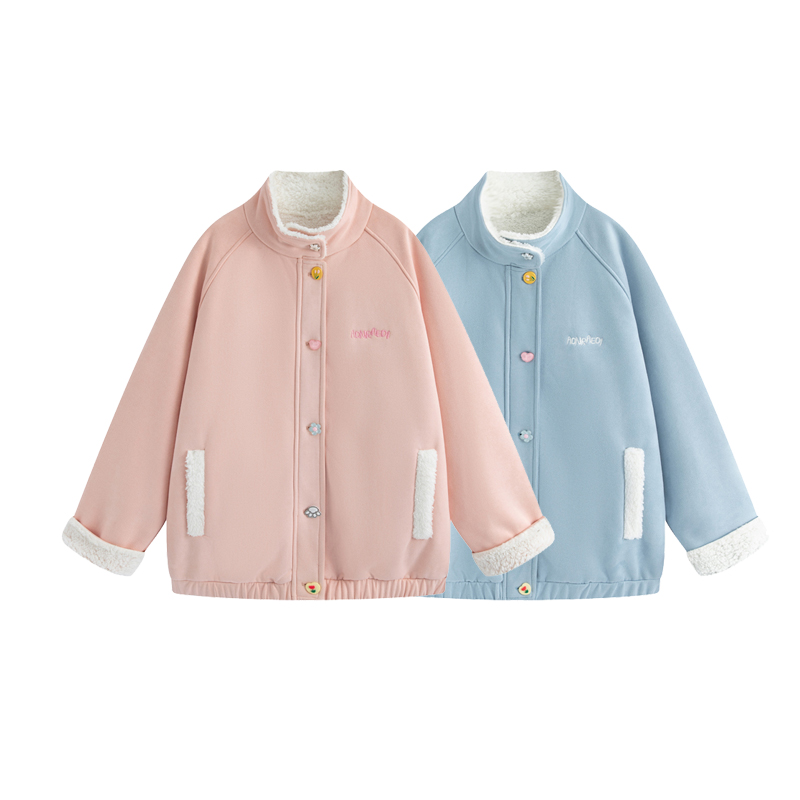 2025秋冬新款加绒加厚仿麂皮绒外套