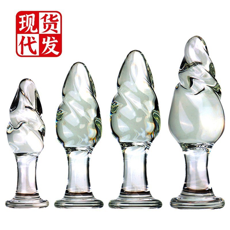 【秘密发货】手持透明水晶玻璃棒睡前按压棒按摩棒穴位多功能按摩棒