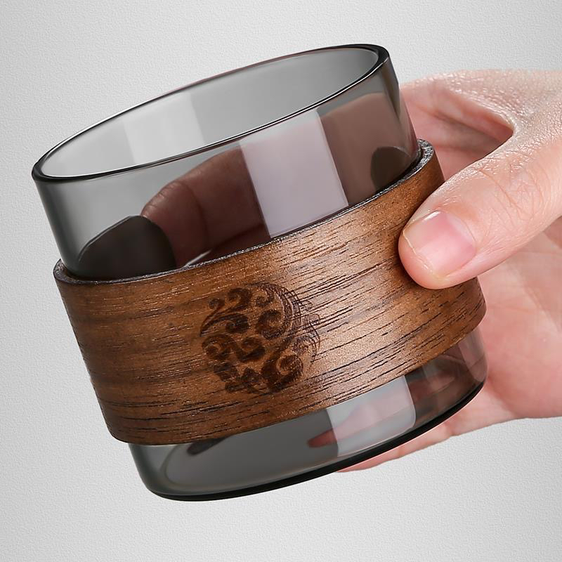 手工主人杯玻璃轻奢高档耐热防烫家用客厅茶几功夫品茗茶具杯子