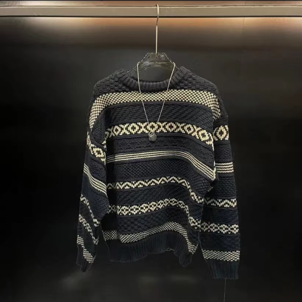 宽松毛衣冬季男女针织衫