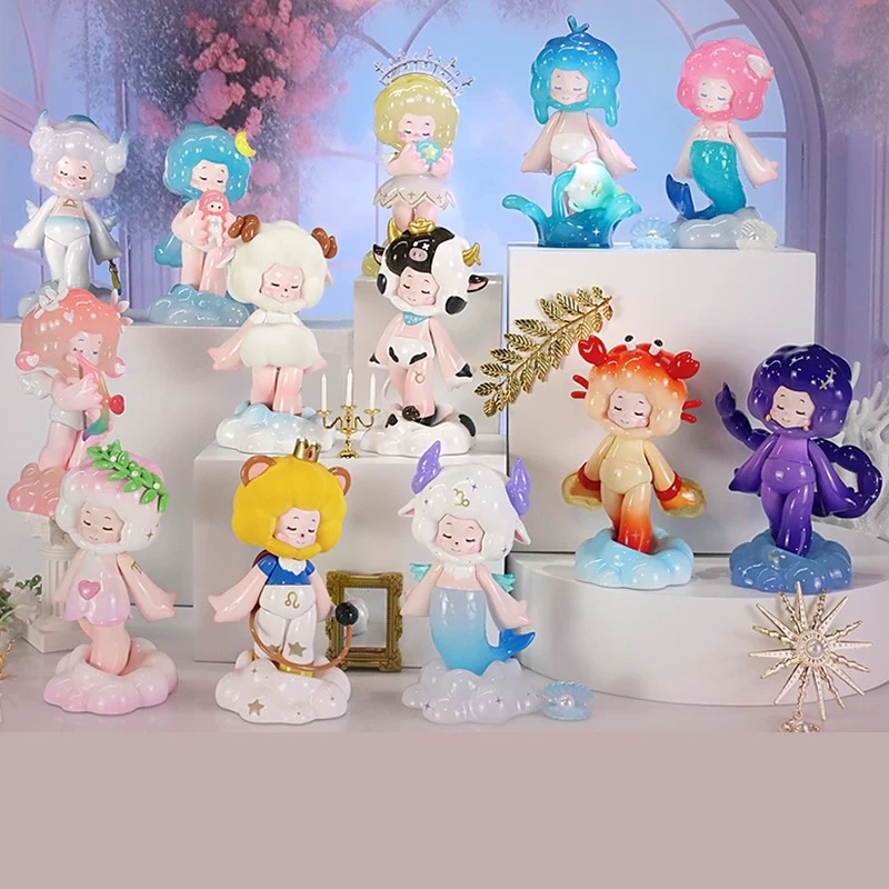 【小九潮玩】天气宝宝星座系列潮玩盲盒手办