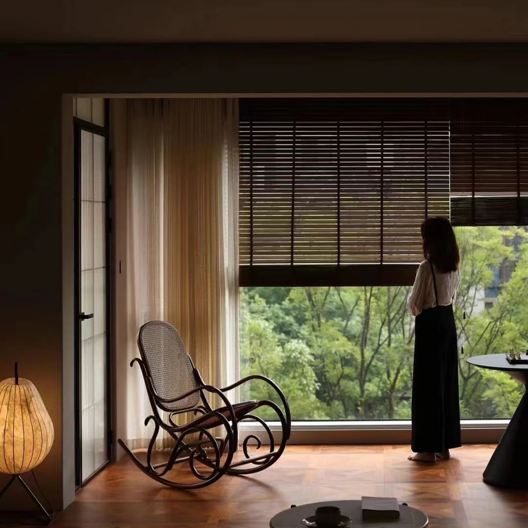 源头工厂客厅实木椴木桐木百叶窗帘小样选择四个可抵尾款，不可退