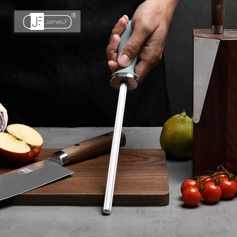 磨刀棒8寸锋利高碳钢多功能家用磨刀器双面手持神器强力厨师