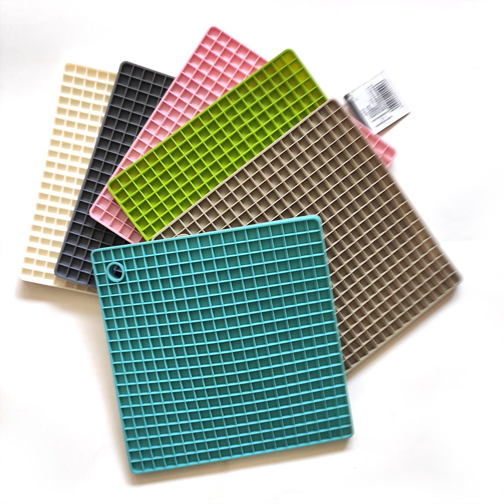 BF BILL.F SINCE 1983方形垫硅胶隔热垫隔热餐垫防滑网格创意