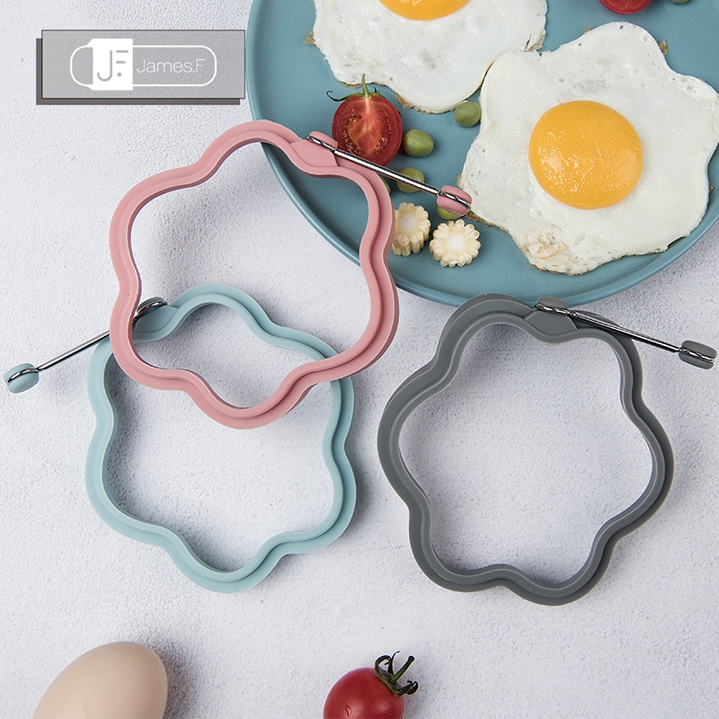 硅胶煎蛋器1个（形状颜色不挑）网红可爱神器宝宝辅食家用创意不沾