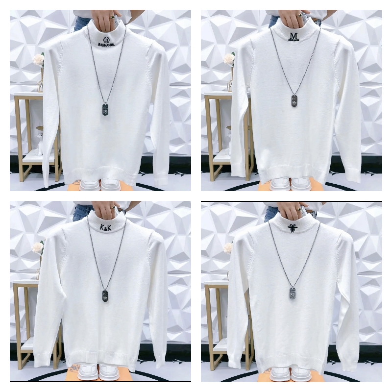 新款秋冬毛衣冬季2025潮流修身版型毛衣男士百搭休闲爆款帅气韩版