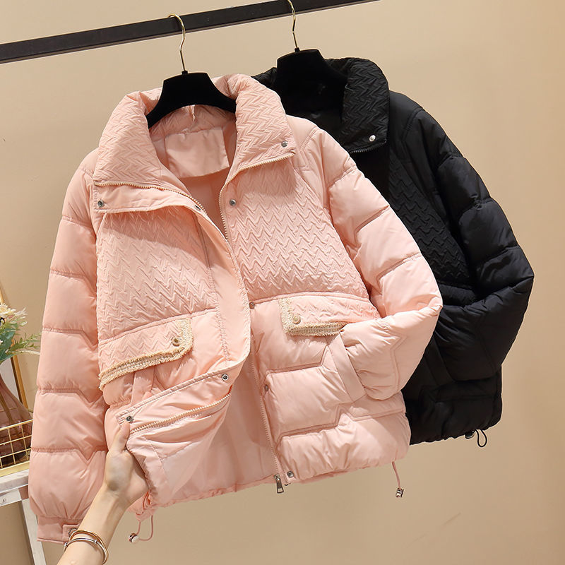 秋冬新款羽绒棉服女2023年冬季加厚外套爆款小个子短款棉袄小香风