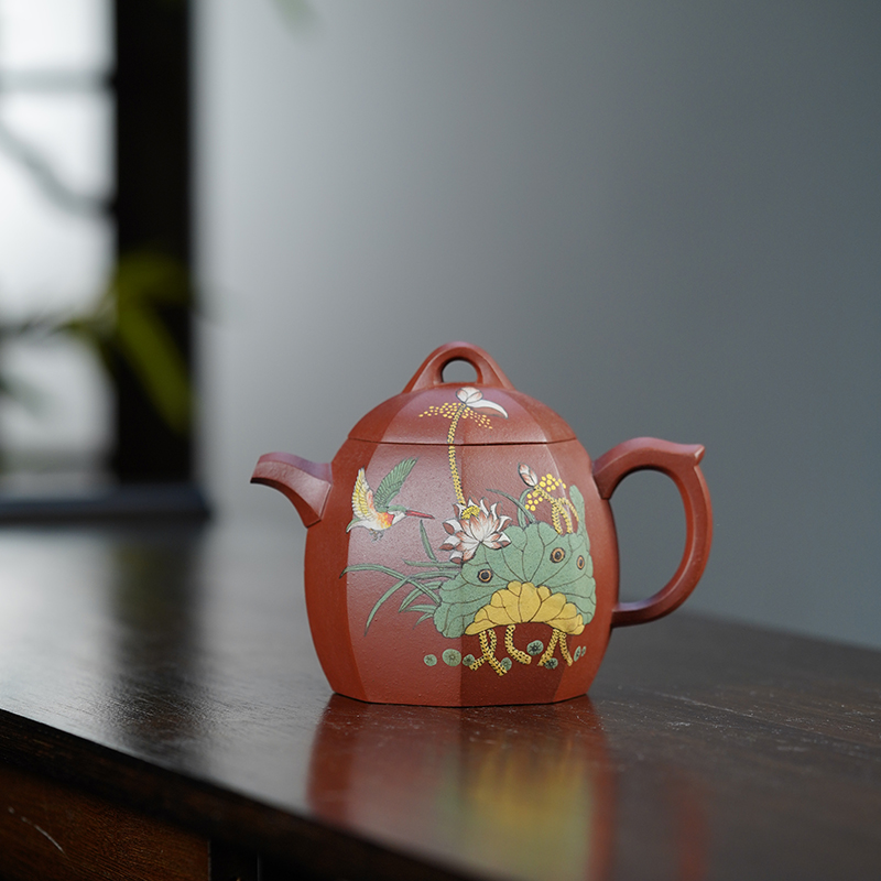 顾脉李氏底槽青秦权250cc宜兴黄龙山原矿全手工紫砂壶